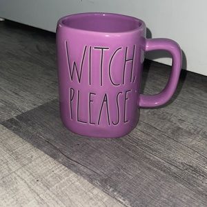 Rae Dunn Halloween mug WITCH PLEASE